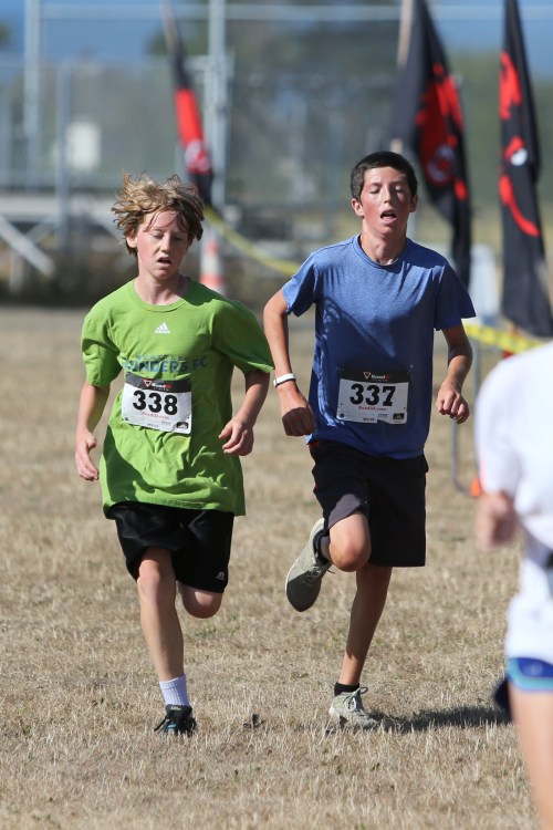 Samuel Wynn (338) and James Wood 5K