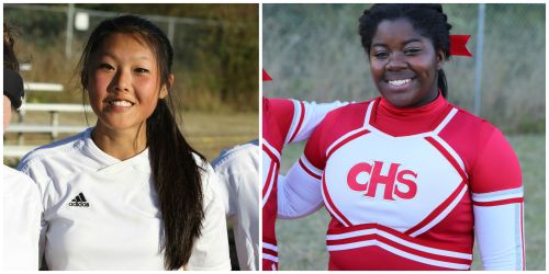 May Rose (left) and Jazmine Franklin