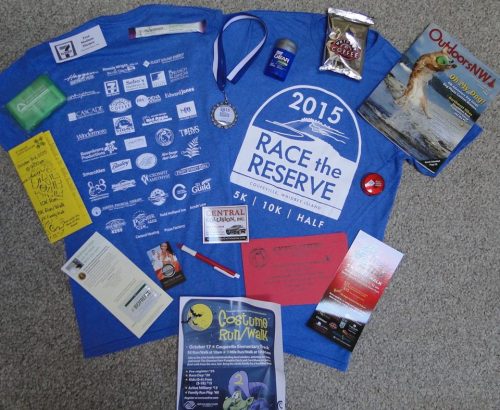 Race swag. (Wendy McCormick photo)