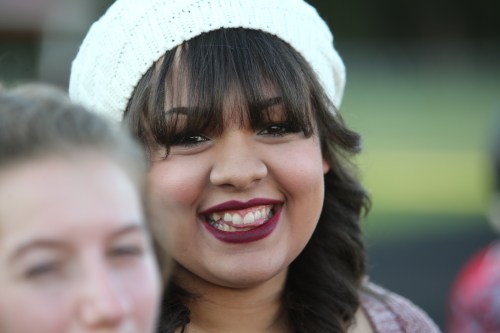Former Wolf cheerleader Ciera St Onge returns to the field she once ruled.