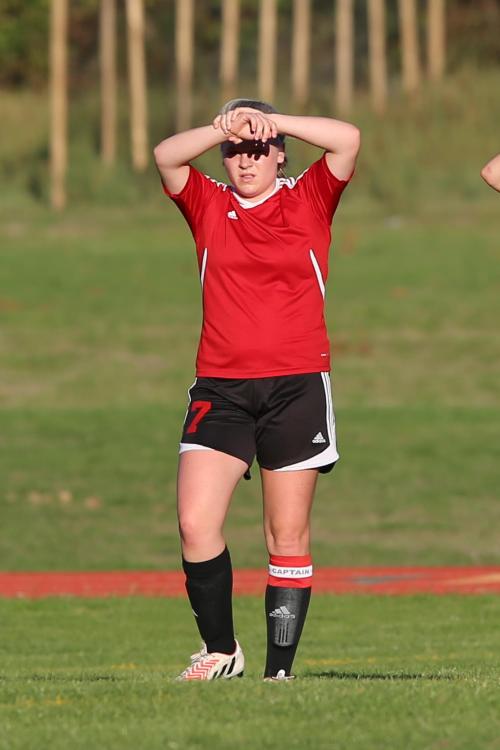 The harder Sage Renninger stares at the computer rankings, the more confused she gets. (Sylvia Hurlburt photo)