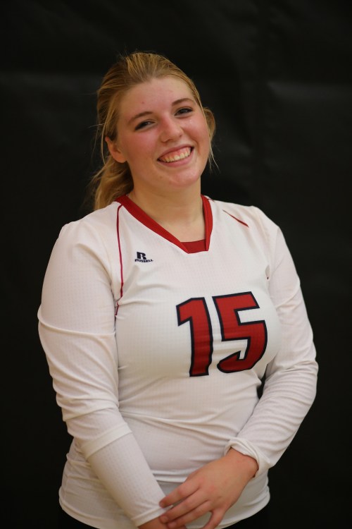 Tiffany Briscoe delivered 10 service aces Tuesday to spark Coupeville to its first win in league play. (John Fisken photo)