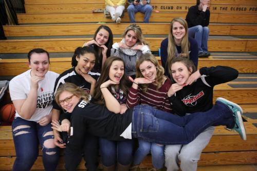 CHS basketball -- a tradition of excellence, fun and photo ops. Be a part of it. (John Fisken photo)