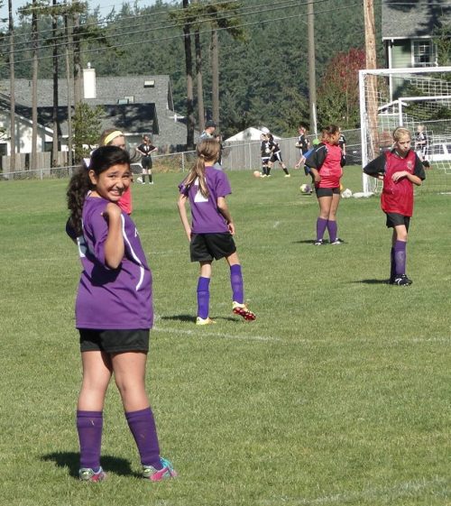 "Take my picture?!?! Well ... maybe." And another Wolf photo star is born.