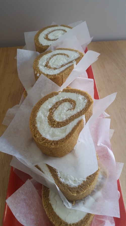 Roll, pumpkin, roll.