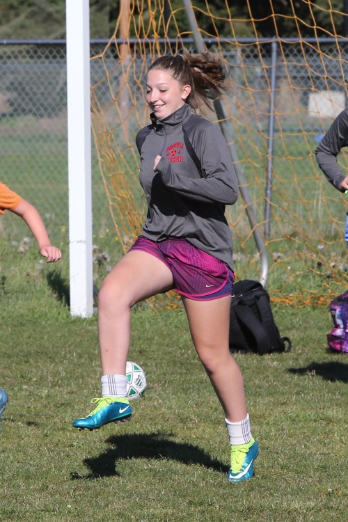 Senior defender Jenn Spark returned from a horrific injury that cost her most of last season to be this year's MVP. (John Fiskenb photos)