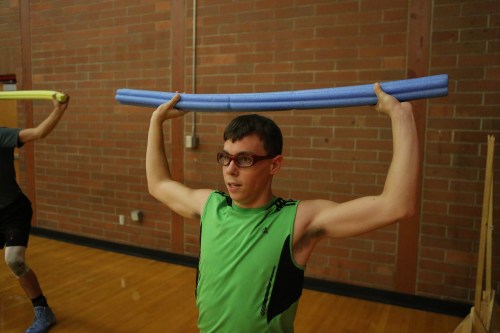 "i have the POWER!!" Jared Helmstadter crushes his audition to play He-Man in the new "Masters of the Universe" movie.