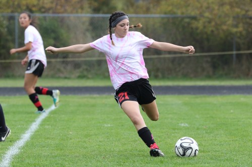 A school-record 10 goals carried Kalia Littlejohn to the Rookie of the Year award.