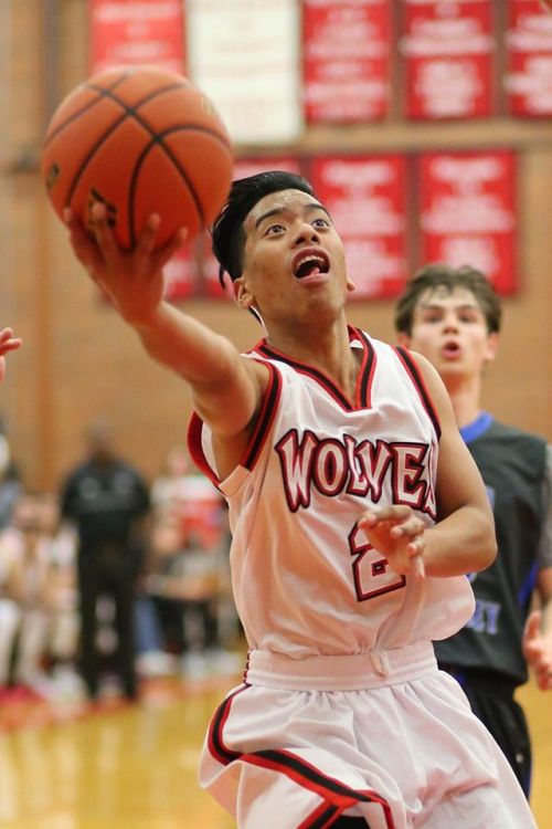 Risen Johnson scored five of his 16 points in the decisive fourth quarter Wednesday. (John Fisken photos)
