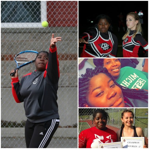 Jazmine Franklin, lighting up the universe every day. (John Fisken and Jazmine Franklin photos)