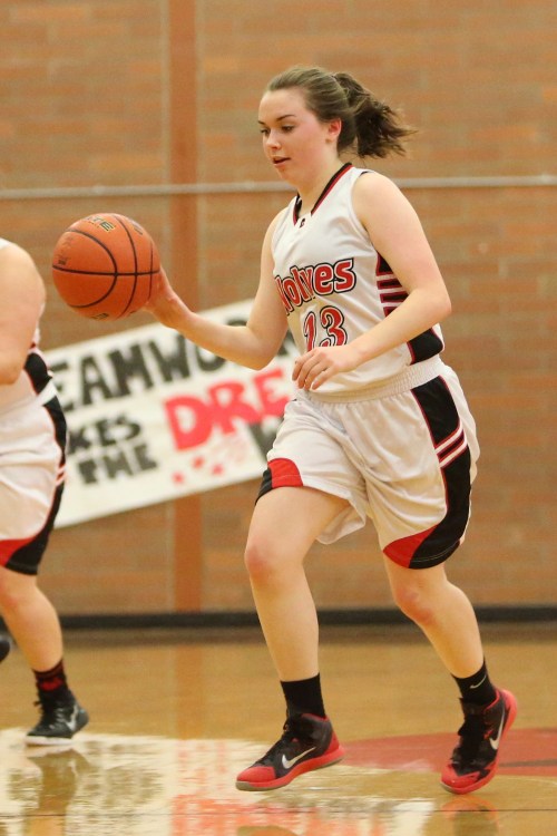 Maddy Hilkey had eight points, three blocks and two rebounds in a win Tuesday. (John Fisken photo)