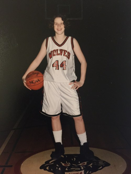 Jen Canfield, back in the day. Don't let the smile fool you. she'd break folks in half. (Photo courtesy Canfield)