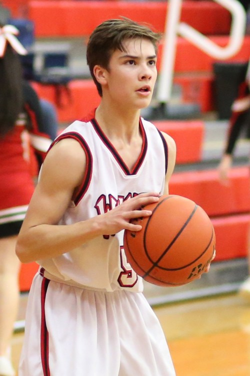 Cameron Toomey-Stout took home a Mr. Hustle Award Tuesday night.