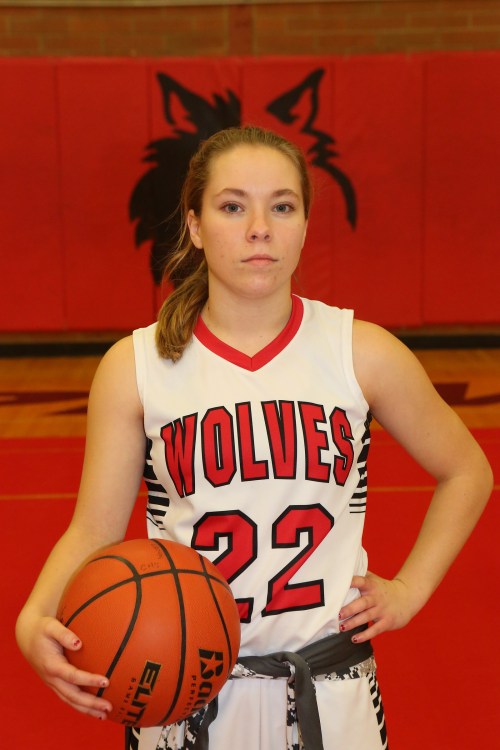 Lauren Rose knocked down her first varsity bucket Saturday.