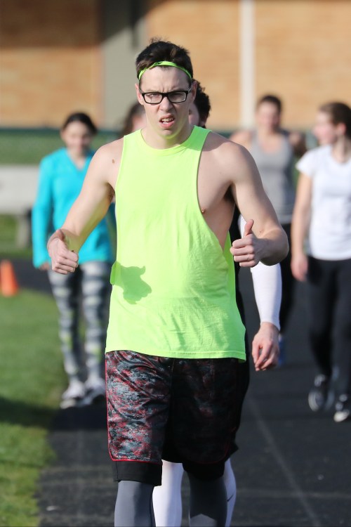 Jared Helmstadter, the only senior at CHS to have played a sport in all 12 seasons of his school career. (John Fisken photos) 
