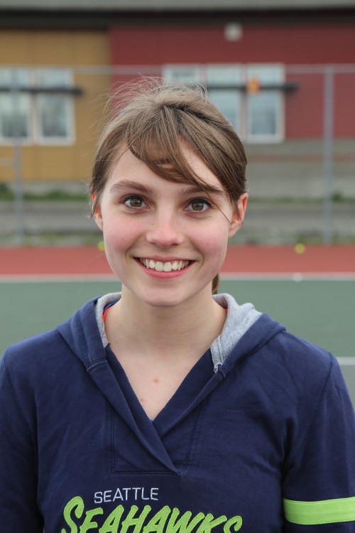 Ju7lianne Sem teamed with Julia Borges for a big doubles win Tuesday as Coupeville clinched back-to-back league titles. (John Fisken photo)