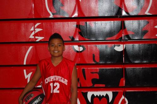 Bennett suited up for Coupeville's SWISH hoops squad. (Photo courtesy Pat Kelley)