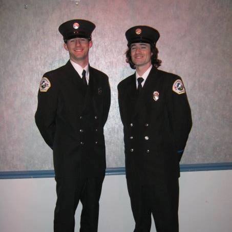 Fire Gods Jerry (left) and Matt Helm.