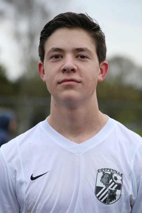 William Nelson punched in his fourth goal of the season Thursday night at Port Townsend. (John Fisken photos)
