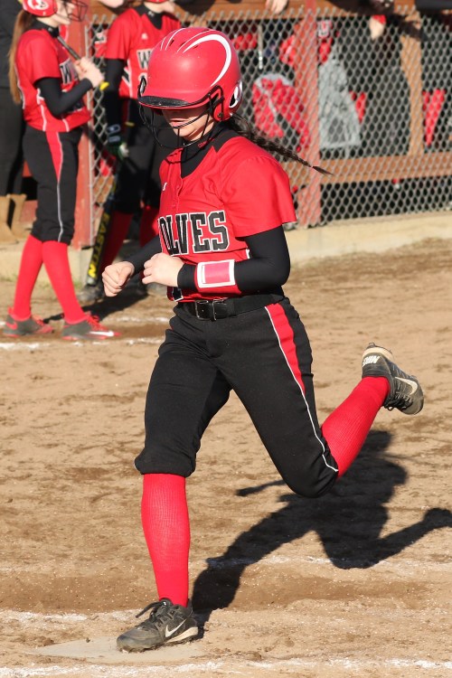 Robin Cedillo and her fellow softball sluggers have won five straight.