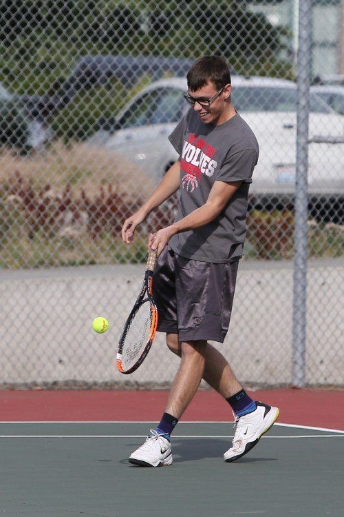 Jared Helmstadter capped a four-year run on the hardcourts by helping lead the Wolves to a league title in the fall.