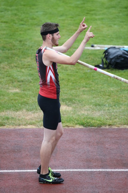 Jordan Ford: "I'm going first and I'm finishing first!" (John Fisken photos)
