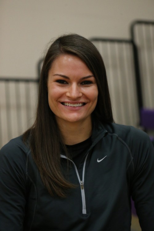 Coupeville High School volleyball coach Breanne Smedley is leaving to take a job in Vancouver. (John Fisken photos)