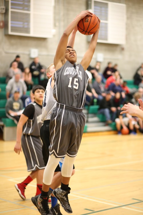 "All your rebounds are mine!!"