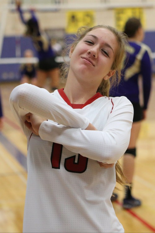 Be like Emma Smith. Cause you know Emma Smith will have her paperwork ready. (John Fisken photo)