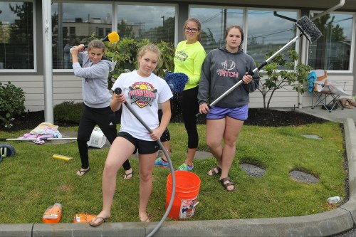 Looking like they stepped out of a glossy ad ...