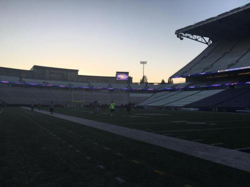 Husky Stadium, where dreams are made.