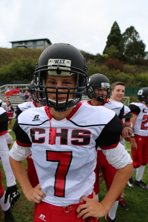 Zane Bundy led CHS football in scoring as a senior. (John Fisken photos)