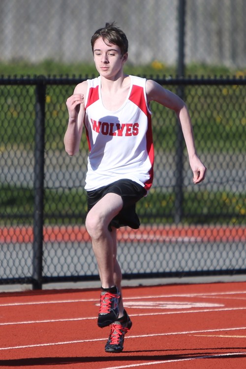Coupeville High School sophomore Danny Conlisk will compete in cross country this fall, training and traveling with South Whidbey while competing as a Wolf. (John Fisken photo)