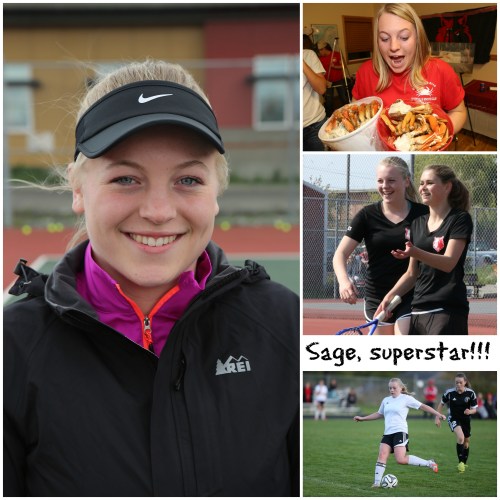 Sage Renninger: She's kind of a big deal. (John Fisken photos)