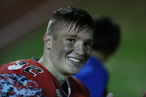 Opening night was all smiles for Martin, as he ripped up the field on both sides of the ball.