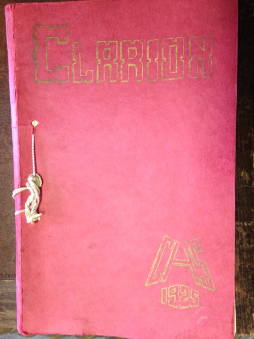 The 1925 Coupeville High School yearbook, only the fifth the school produced in its first quarter century. (Jack Sell photos)