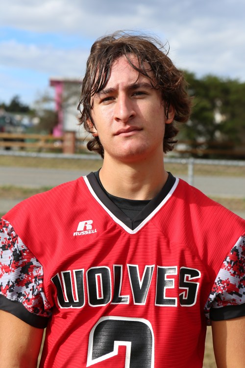 Senior Clay Reilly recovered a fumble and hauled in a 31-yard pass Friday. (John Fisken photo)