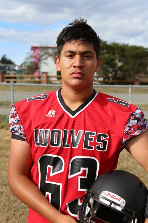 Uriel Liquidano was one of several Wolves who made big plays in Saturday's big win. (John Fisken photo)
