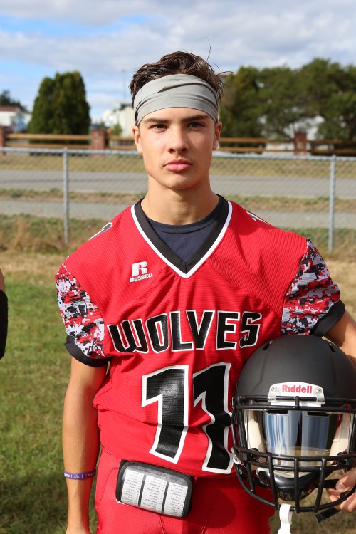 Cameron Toomey-Stout is second in receptions, fourth in all-purpose yardage and fifth in tackles. (John Fisken photos)