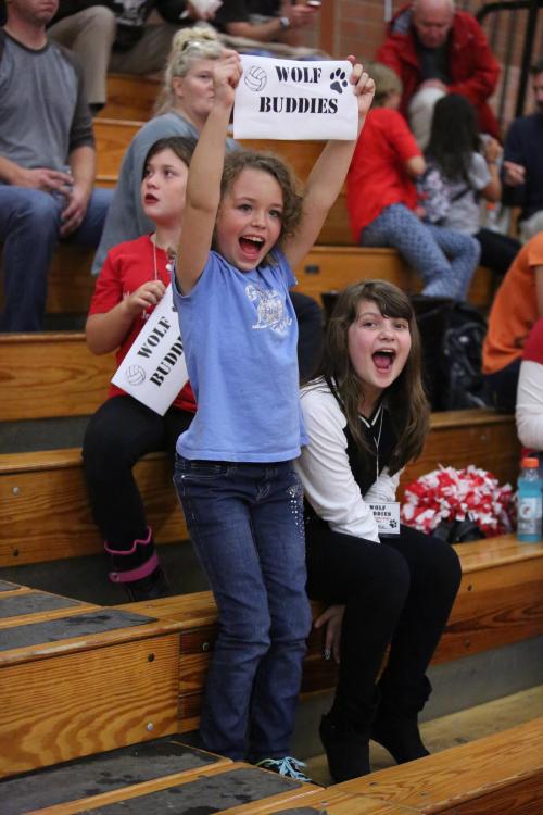 Be all you can be. Be a Wolf Buddy. (John Fisken photo)