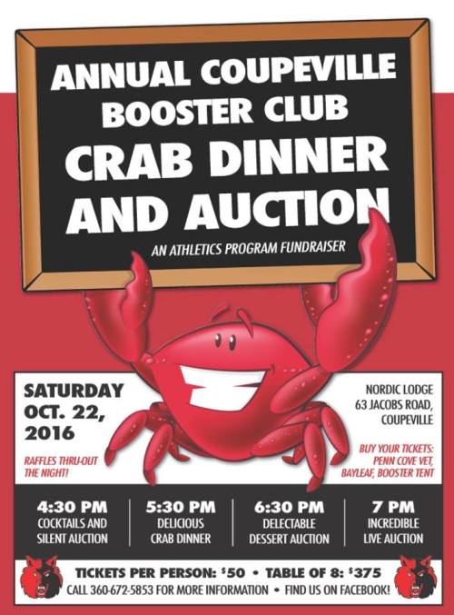 All the pertinent info in one easy-to-read flier.