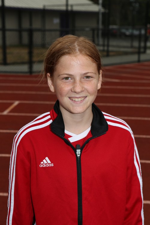 Wolf freshman Anna Dion scored her first varsity goal Thursday night at Port Townsend. (John Fisken photo)