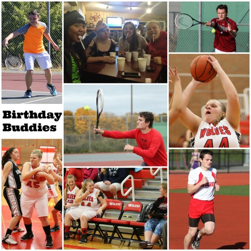 Birthday buddies Skyler Lawrence and Grey Rische at work. (Amy King and John Fisken photos)