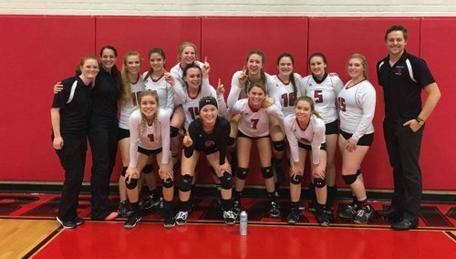 Your 2016 1A Olympic League volleyball champions. (Photo courtesy Konni Smith)