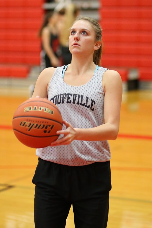 Lauren Grove is one of four seniors on the CHS girls' hoops squad. (John Fisken photos)