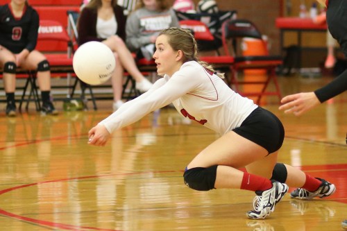 Valen Trujillo capped her record-setting career by being named varsity MVP.