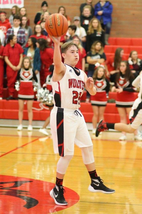 Ethan Spark hit for 10 Saturday, but Coupeville couldn't derail South Whidbey. (John Fisken photo)