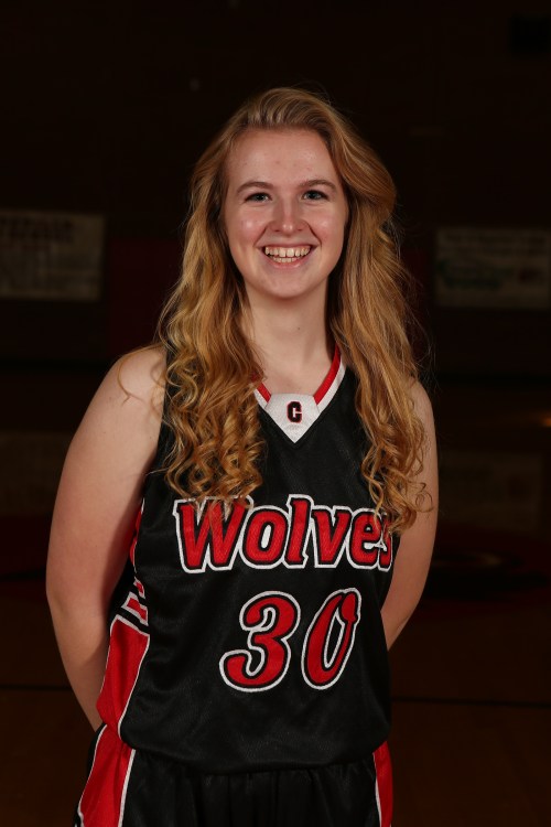 Freshman Hannah Davidson knocked down a game-high 15 in a Wolf JV road win Saturday. (John Fisken photo)