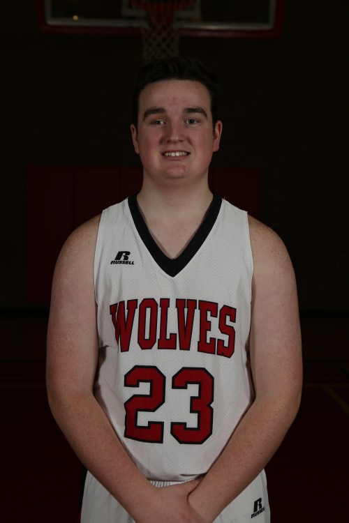 Kyle Rockwell was one of seven Wolves to score in Friday night's JV game. (John Fisken photo)