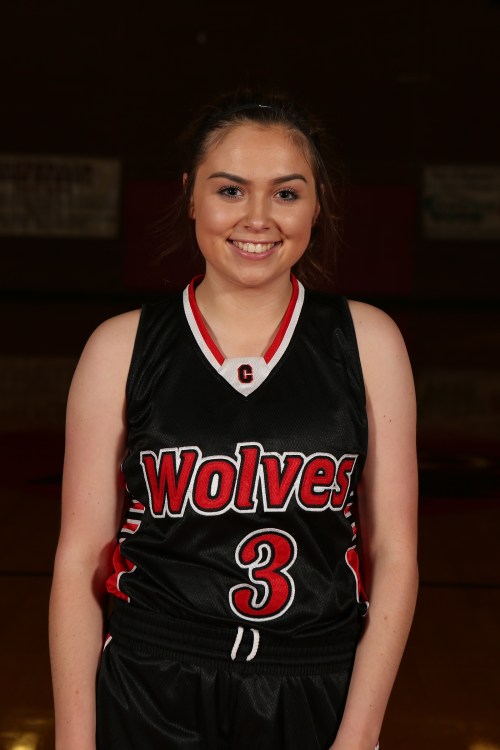 Maddy Hilkey was one of nine Wolves to score Friday night. (John Fisken photo)